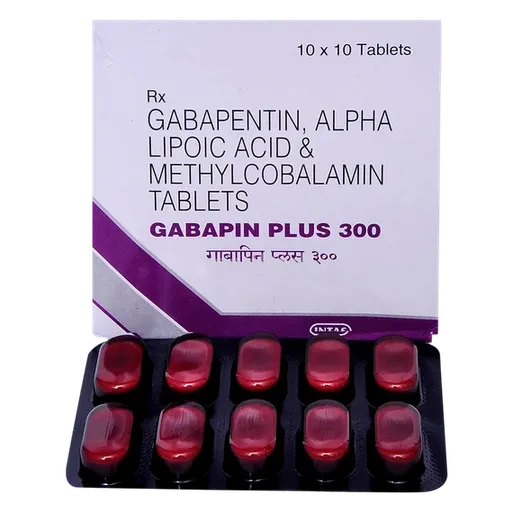 gabapin plus 300mg tablet 10's
